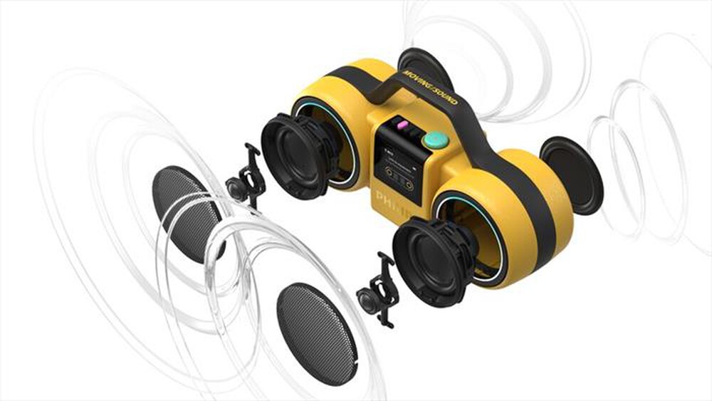 Immagine del prodotto PHILIPS - Altoparlante portatile TAMS60Y/00-Yellow
