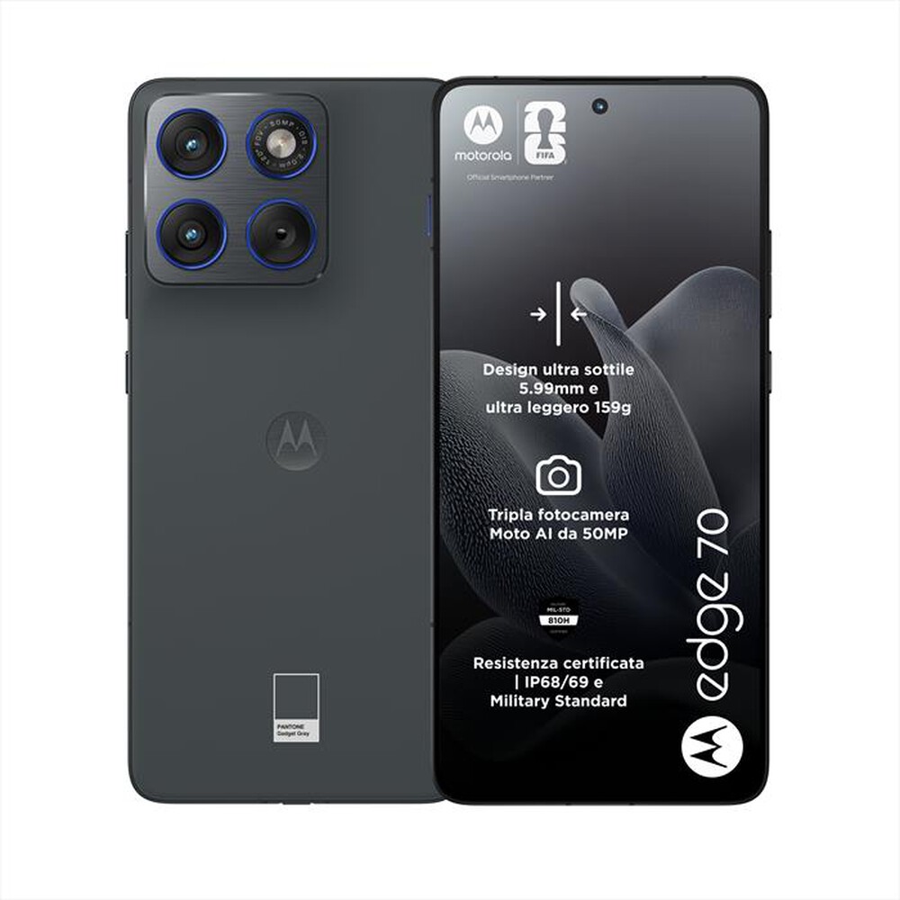 Immagine del prodotto MOTOROLA - Smartphone EDGE 70 8/256-PANTONE Gadget Grey
