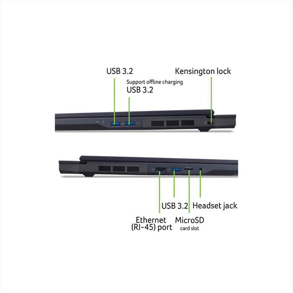 Immagine del prodotto ACER - Notebook PREDATOR HELIOS NEO 18 AI PHN18-72-952N-Nero