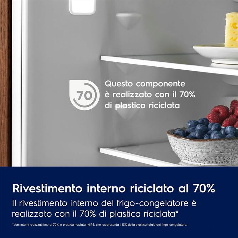 Immagine del prodotto ELECTROLUX - Frigorifero combinato ENT6ME18S3 Classe E 248 lt-Bianco