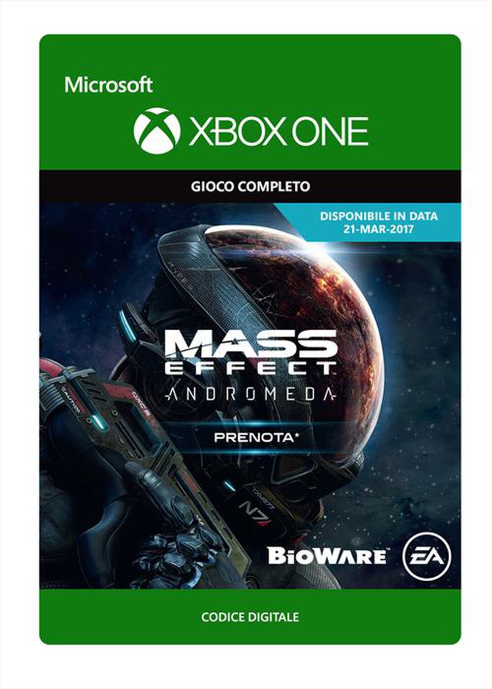 Immagine del prodotto MICROSOFT - Mass Effect: Andromeda Standard Edition - 