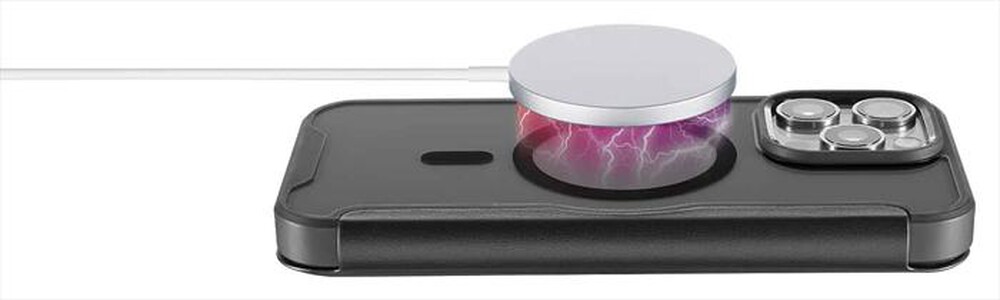 Immagine del prodotto CELLULARLINE - Custodia a libro DAILY MAG per IPHONE 16 PRO MAX-Nero