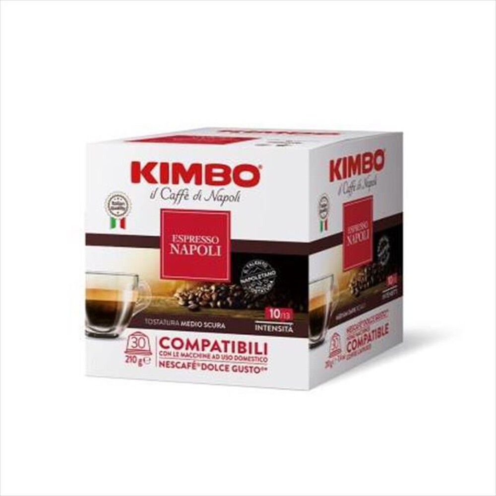 Immagine del prodotto KIMBO - 014506 ESPRESSO NAPOLI 30 PZ.COMP. DOLCEGUST-Multicolore