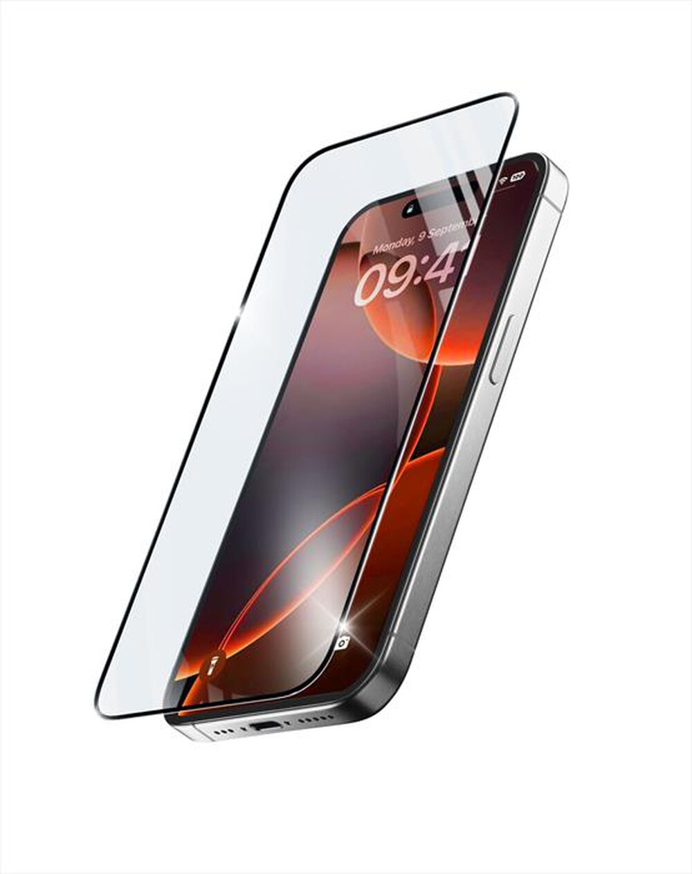 Immagine del prodotto CELLULARLINE - FORTIFIED XTREME GLASS - IPHONE 16 PRO-Transparent