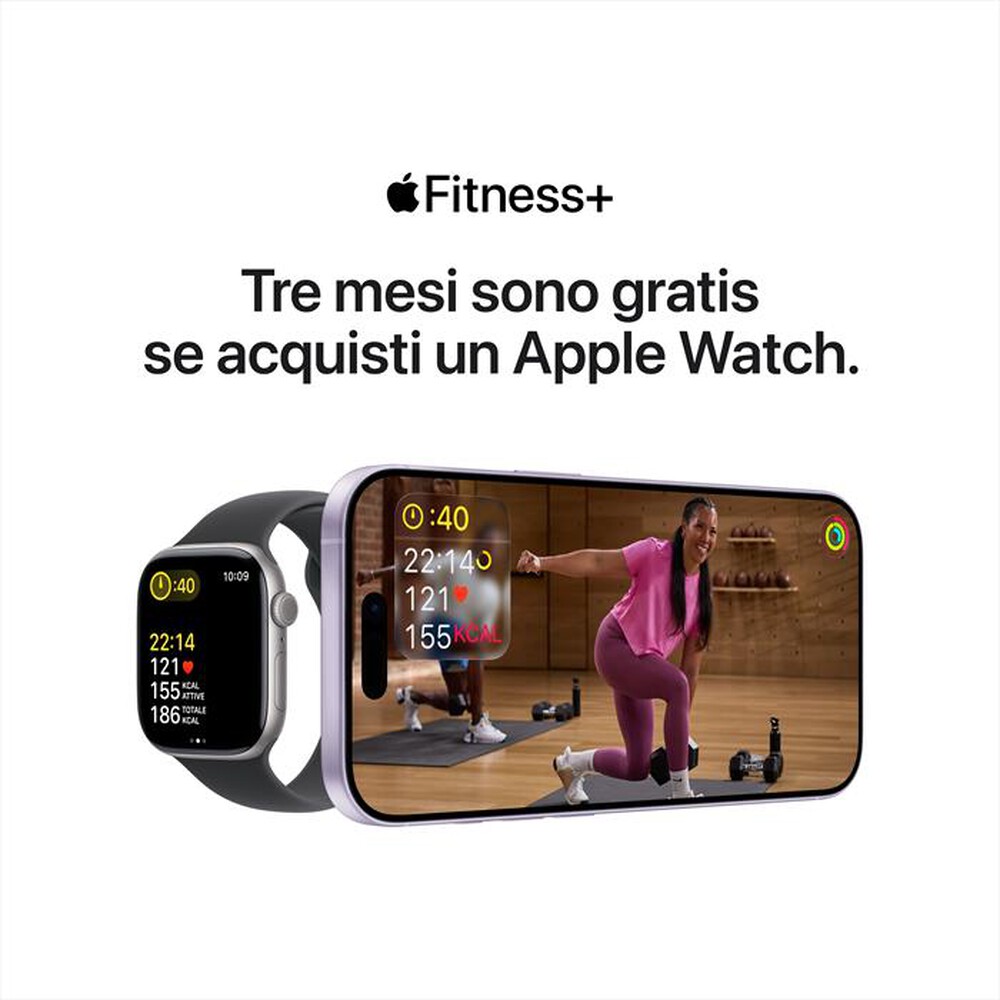 Immagine del prodotto APPLE - Watch Series 11 GPS 46mm Alluminio-Jet Black Sport Band Nero M/L