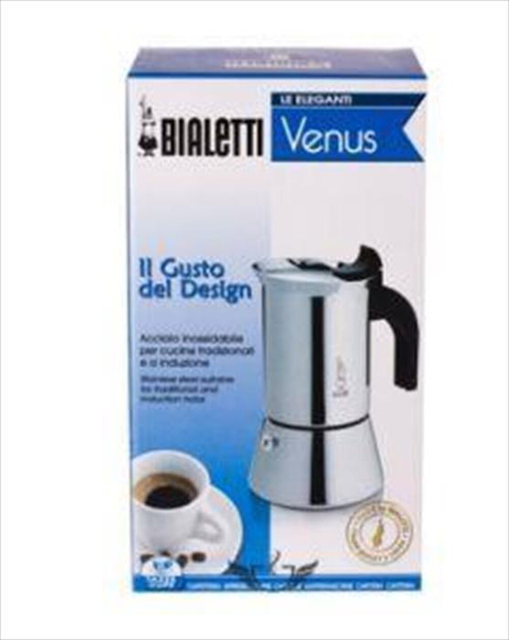 Immagine del prodotto BIALETTI - Moka 4 tazze 0007254/CNNP-Argento