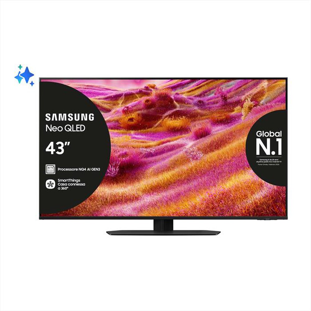 Immagine del prodotto SAMSUNG - Smart TV MINI LED UHD 4K 43" QE43QN90FATXZT-Titan Black