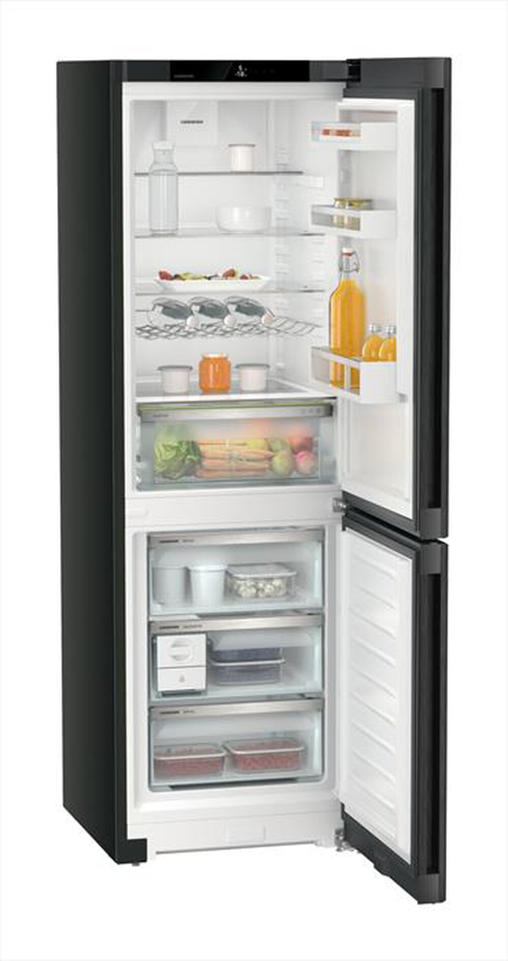 Immagine del prodotto LIEBHERR - Frigorifero combinato CNBDC 5223-20 Classe C 330lt-BlackSteel / Nero
