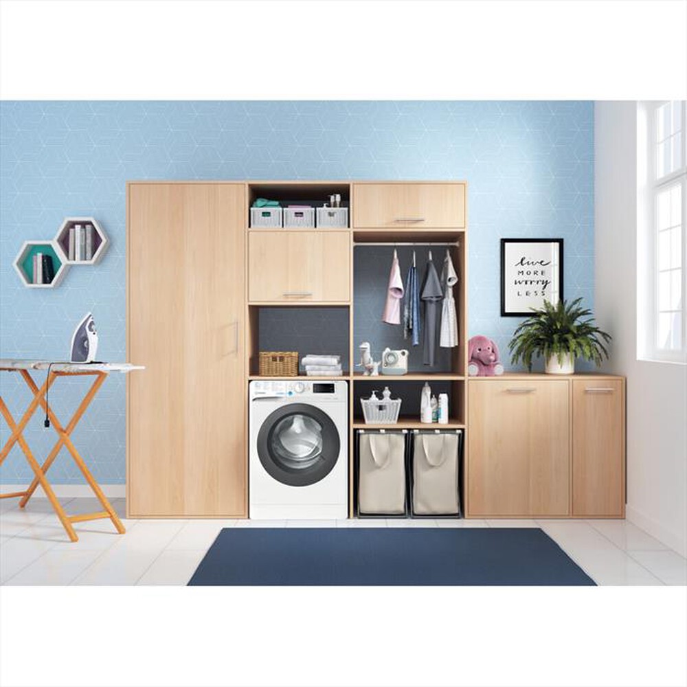 Immagine del prodotto INDESIT - Lavatrice INNEX STEAM BWE 81496X WKV IT 8 Kg - A-Bianco