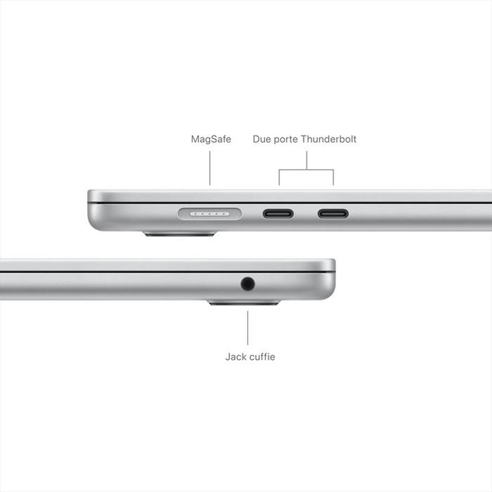 Immagine del prodotto APPLE - MACBOOK AIR 15'' M3 CORE 8 CPU CORE 10 GPU 256GB-Argento