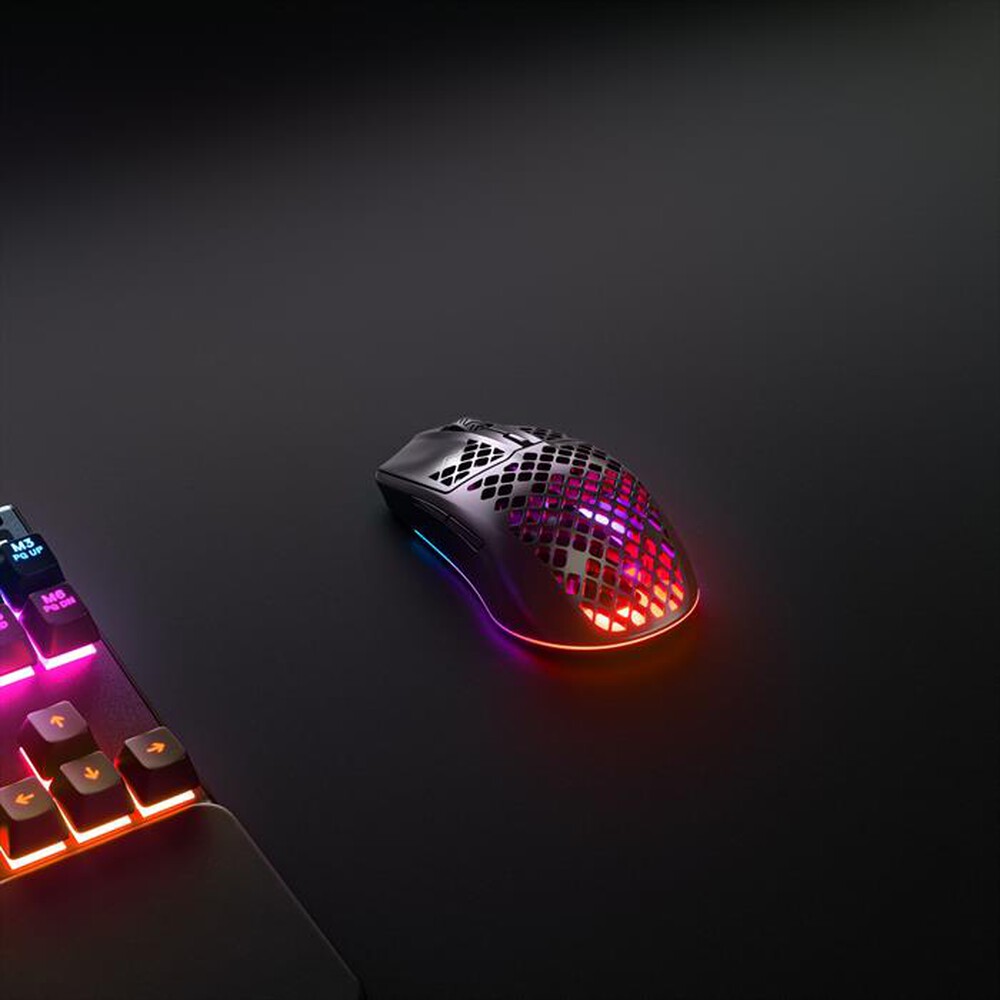 Immagine del prodotto STEELSERIES - Mouse AEROX 3 WIRELESS ONYX-Nero