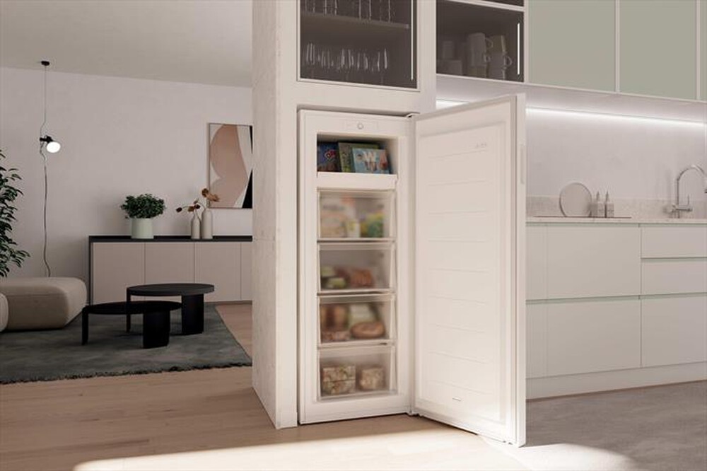 Immagine del prodotto CANDY - Congelatore verticale CNUQ2L513EW Classe E 169lt-Bianco