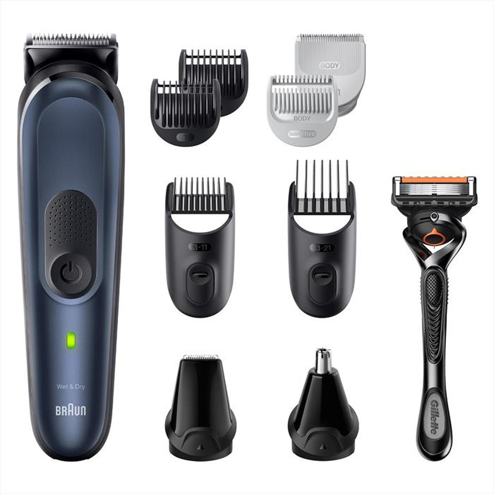 Immagine del prodotto BRAUN - Regolabarba SERIES 7 MGK7421-Black / Deep Blue