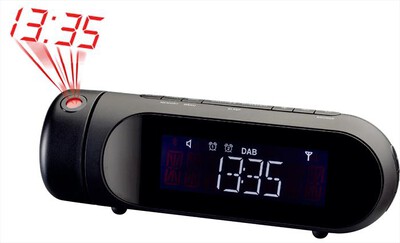 MAJESTIC - Radio Sveglia RS 119P DAB-NERO