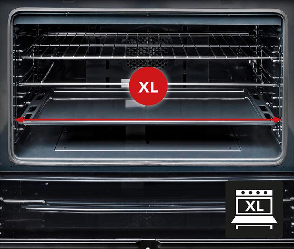 Immagine del prodotto GLEM GAS - Cucina SA965MBK Classe A-Nero Carbone