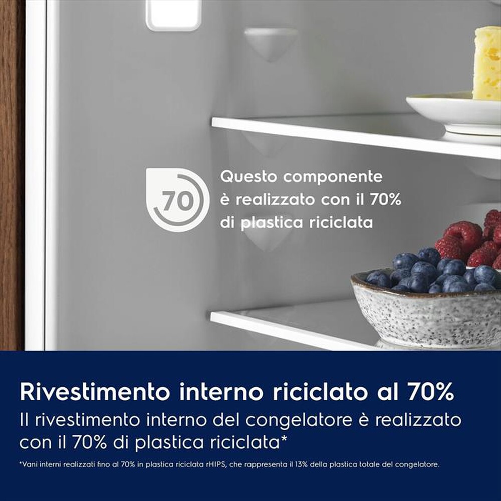 Immagine del prodotto ELECTROLUX - Frigorifero combinato ENT6ME18S3 Classe E 248 lt-Bianco