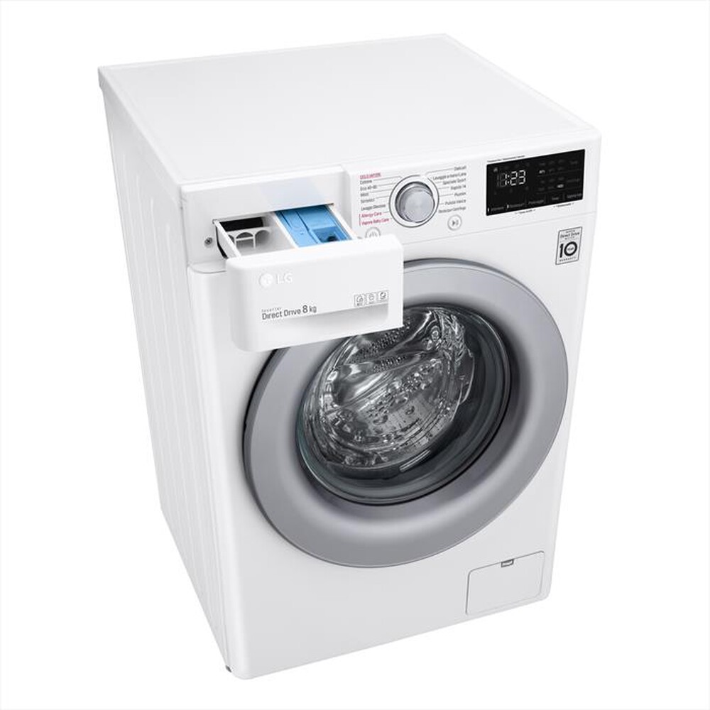 Immagine del prodotto LG - Lavatrice F2WV3S7S4E 7 Kg Classe D-White