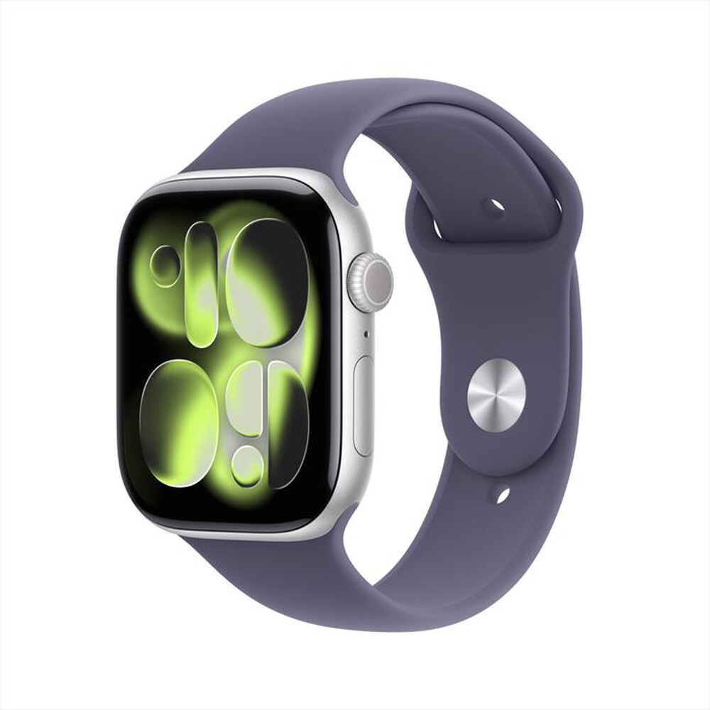 Immagine del prodotto APPLE - Watch Series 11 GPS + Cellular 46mm Alluminio-Argento Sport Band Viola - M/L