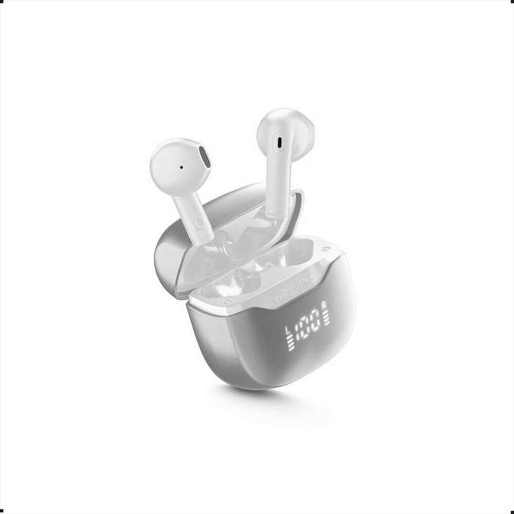 Immagine del prodotto CELLULARLINE - Auricolare bluetooth BTCOREPROTWSW-Bianco