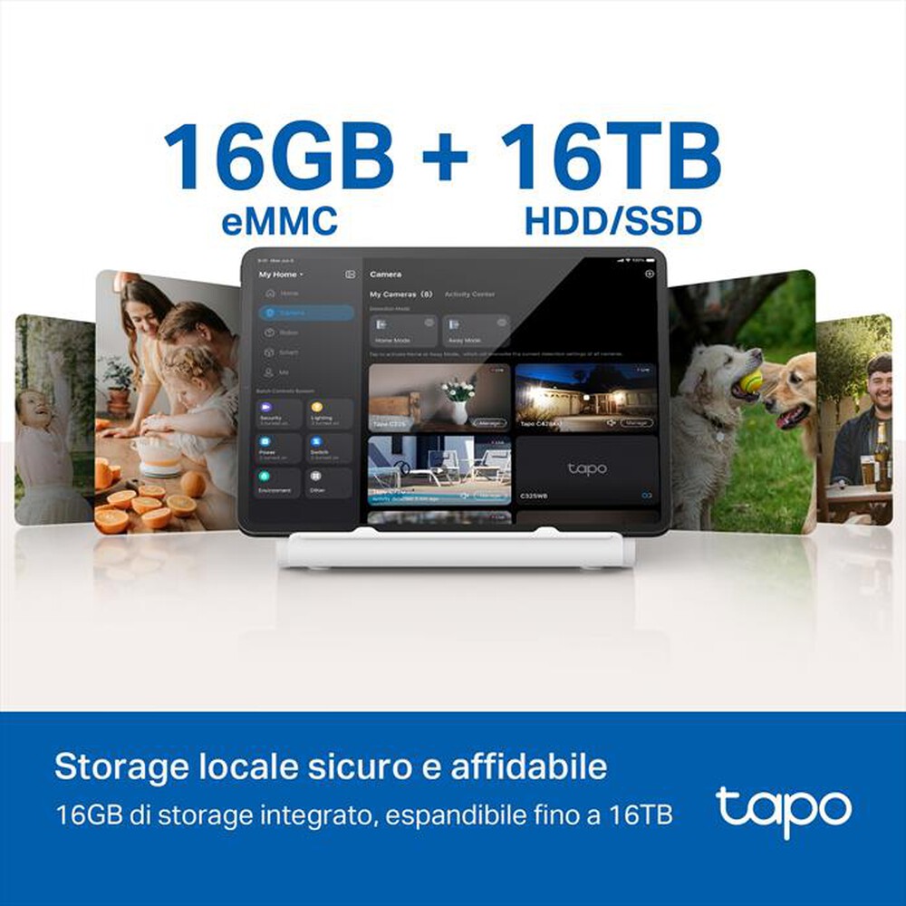 Immagine del prodotto TP-LINK - Tapo CentralHub SMART HOMEBASE-Bianco