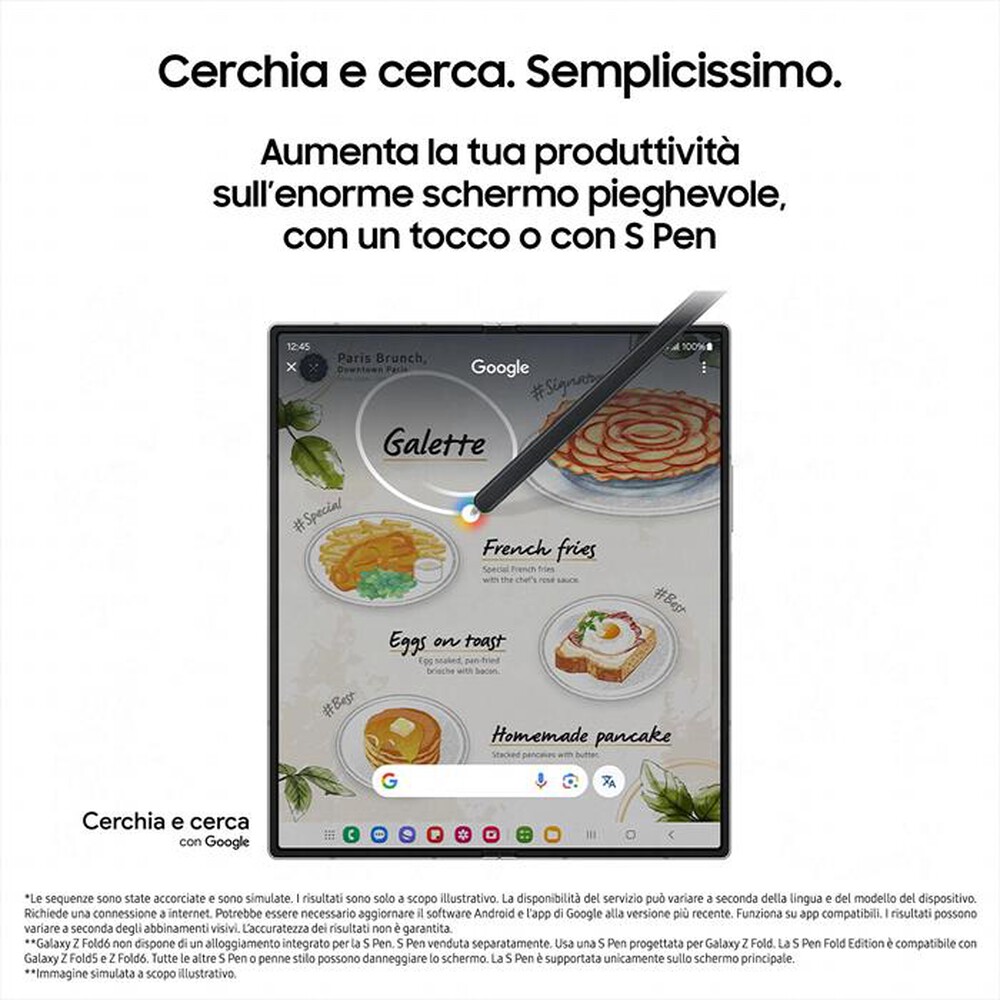 Immagine del prodotto SAMSUNG - Galaxy Z Fold6 12+512GB-Pink