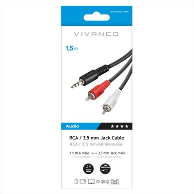 SBS - Audio connection 1.5m-Nero