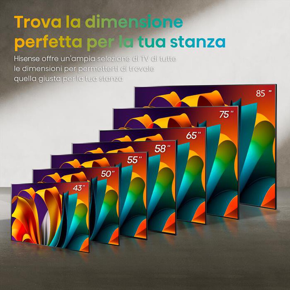 Immagine del prodotto HISENSE - Smart TV LED UHD 4K 85" 85A69N-NERO