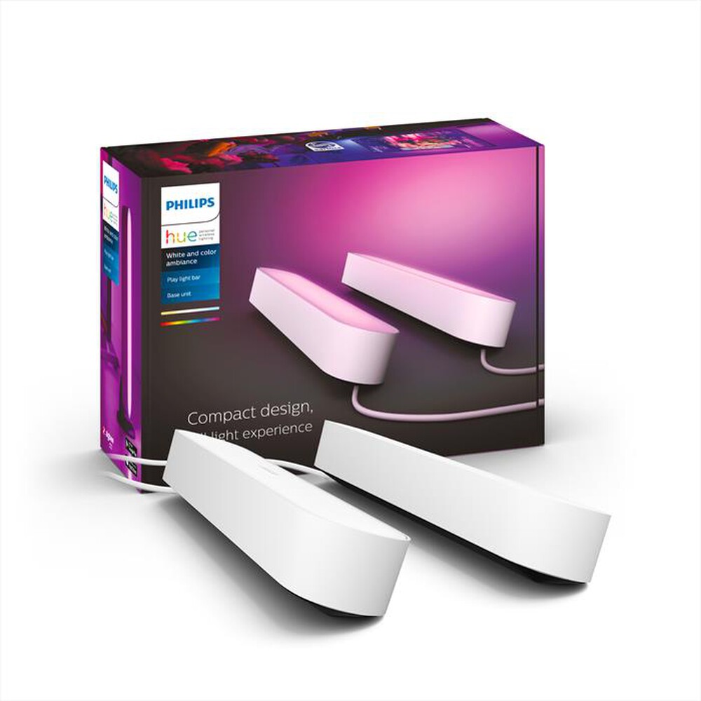 Immagine del prodotto PHILIPS - HUE PLAY UNIT BASE CON ALIMENTATORE 2 PZ-Multicolore