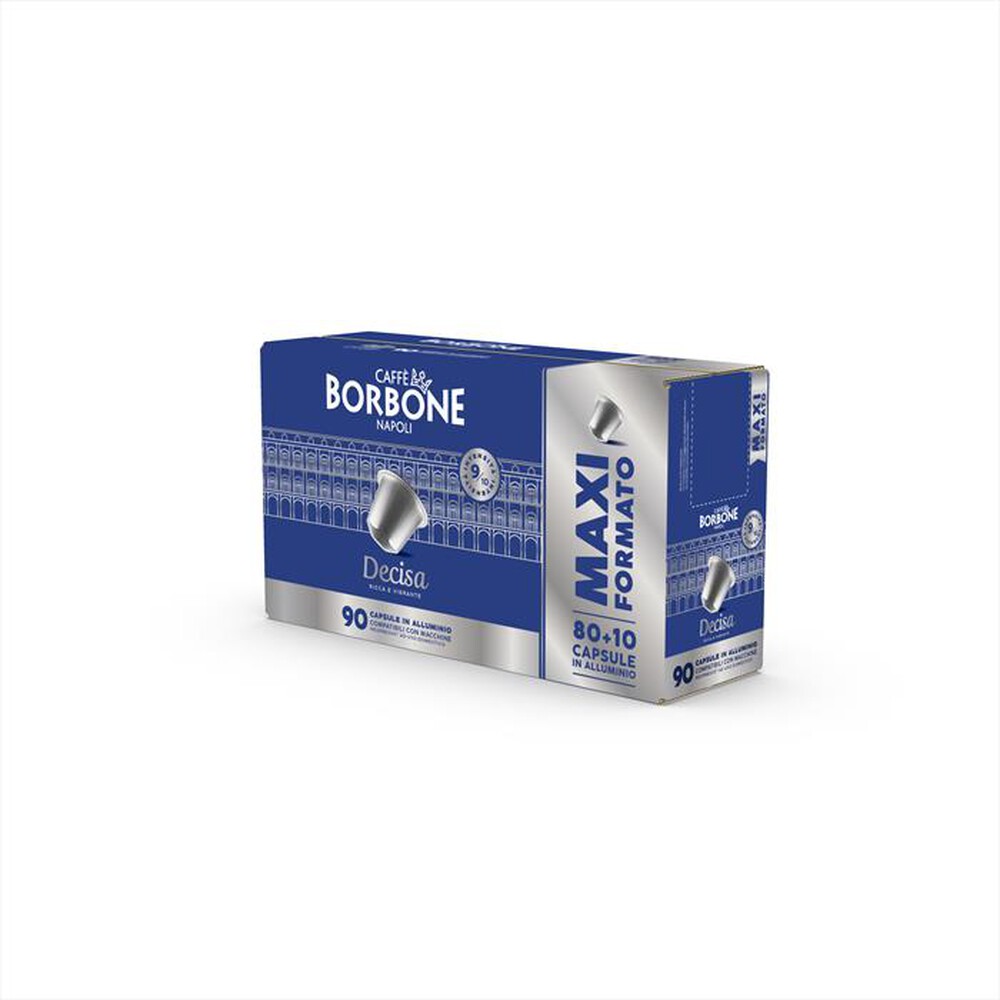 Immagine del prodotto CAFFE BORBONE - NESPRESSO ALLUMINIO DECISA 80+10 PZ
