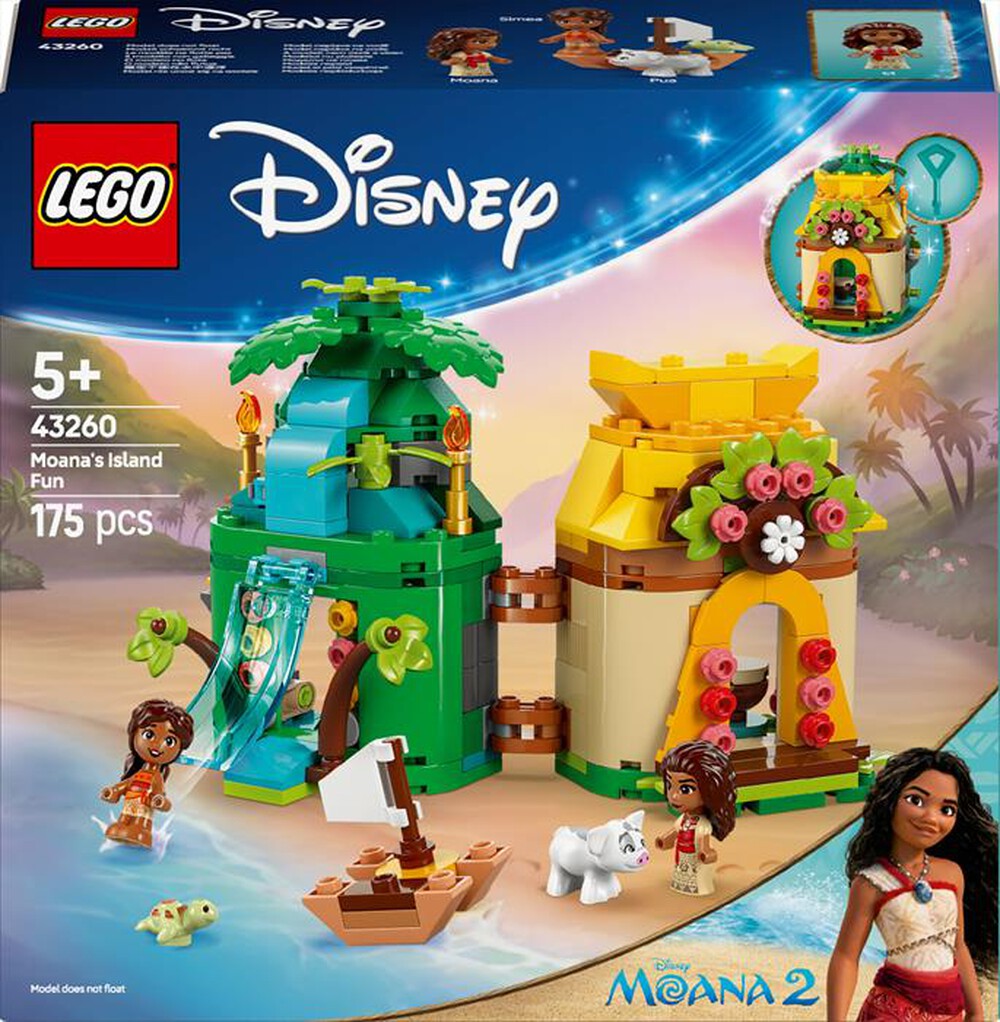 Immagine del prodotto LEGO - DISNEY Divertimento sull&rsquo;isola di Vaiana 43260