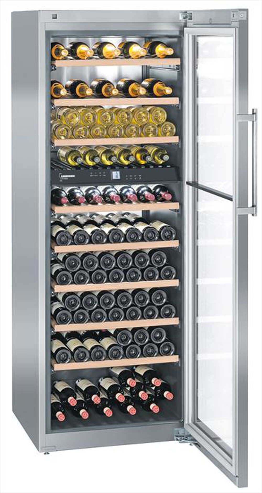 Immagine del prodotto LIEBHERR - Cantinetta WTES 5972-22 Classe G 211 bottiglie-Acciaio satinato