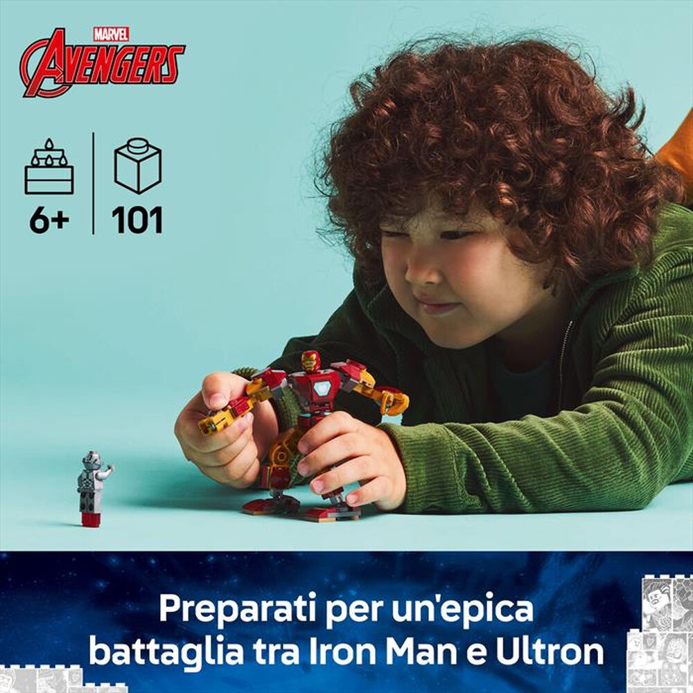 Immagine del prodotto LEGO - SUPER HEROES MARVEL Mech Iron Man vs Ultron 76307