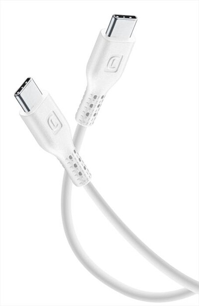 CELLULARLINE - USBDATACUSBC2C3MW Cavo Dati-USB-C TO USB-C-3 MT-Bianco