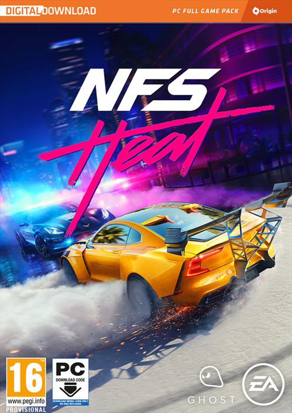 Immagine del prodotto ELECTRONIC ARTS - NEED FOR SPEED HEAT PC