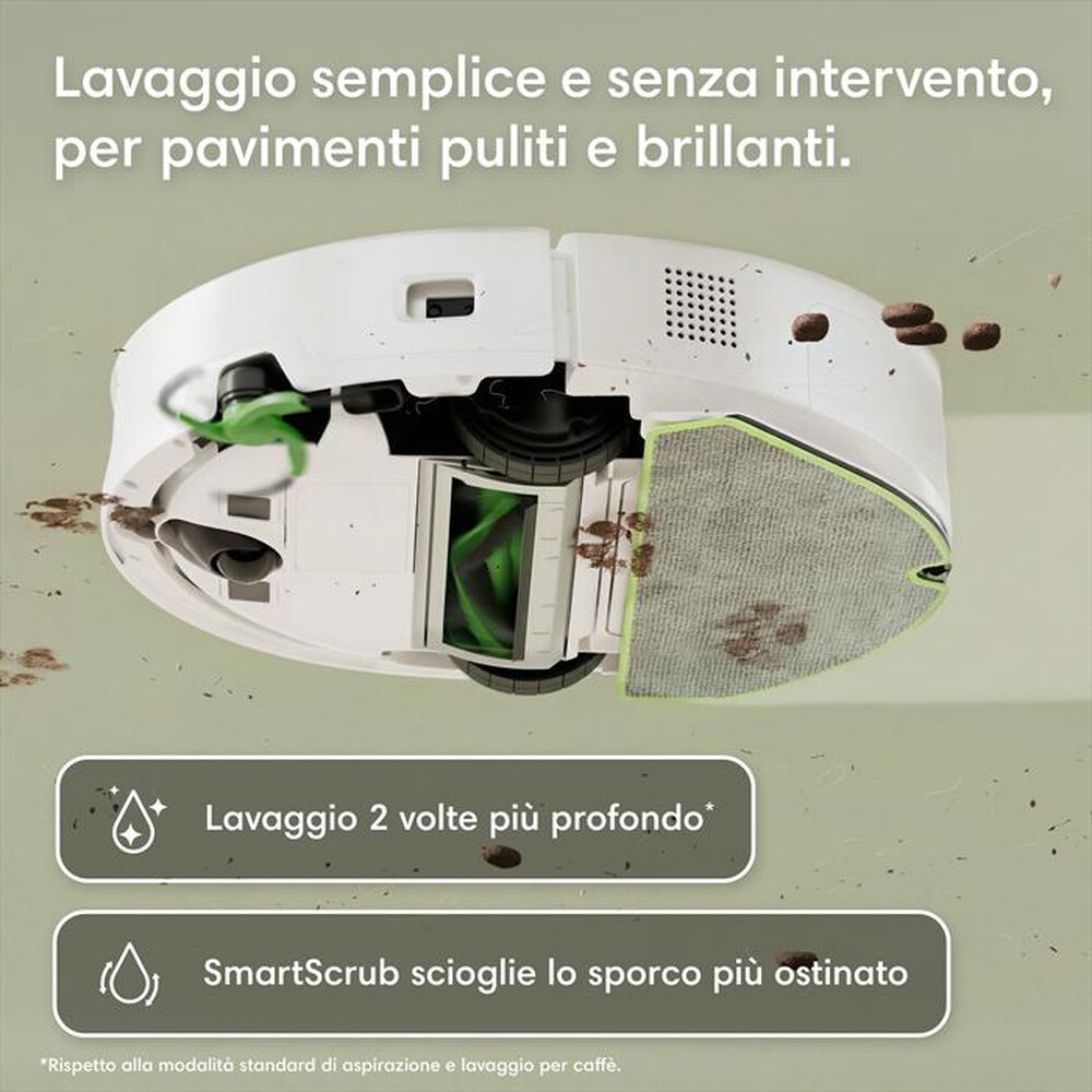 Immagine del prodotto iROBOT - Aspirapolvere Lavapavimenti 2in1 ROOMBA 115 COMBO-White
