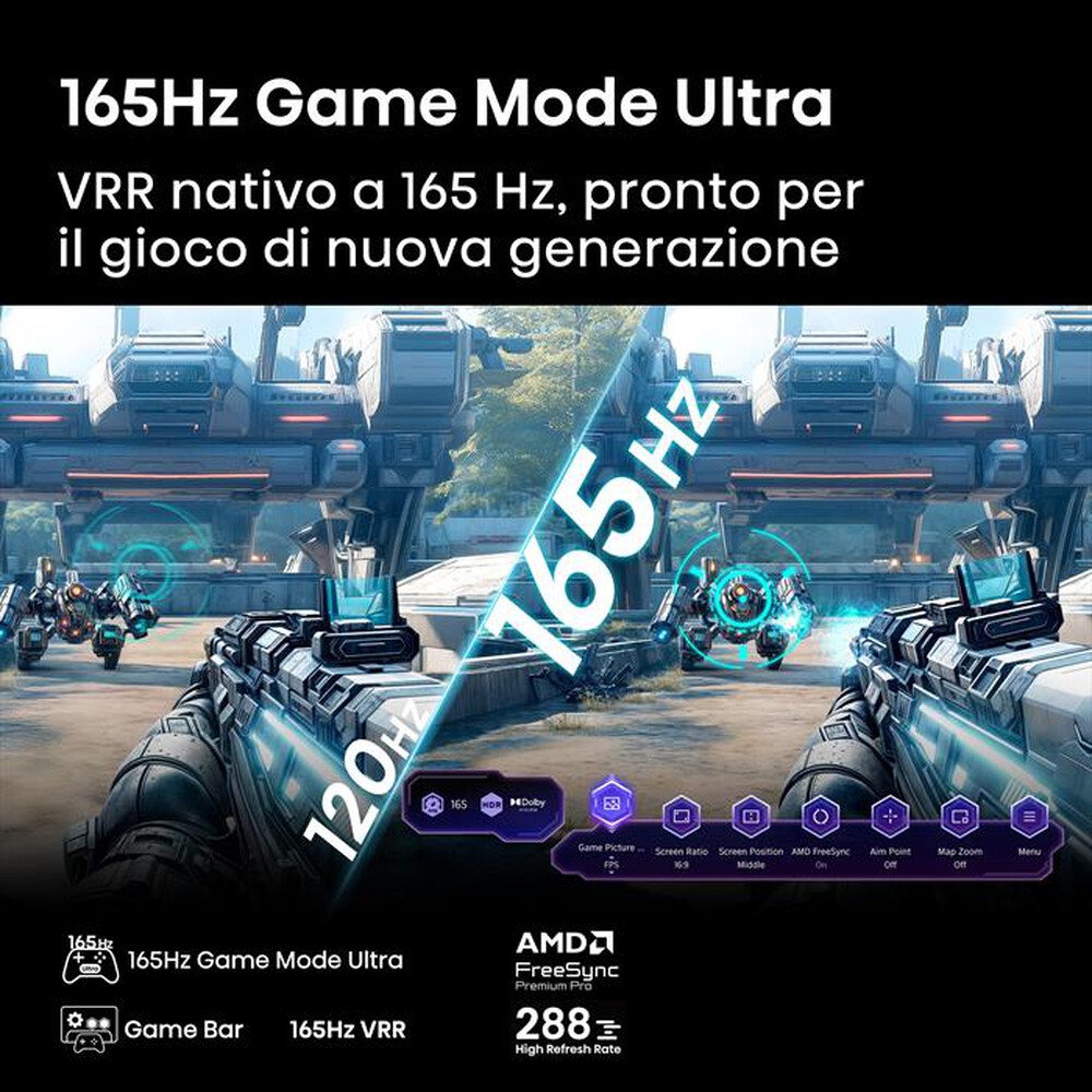 Immagine del prodotto HISENSE - Smart Tv Mini LED 55" 4K Ultra HD 55U79Q 144Hz-NERO
