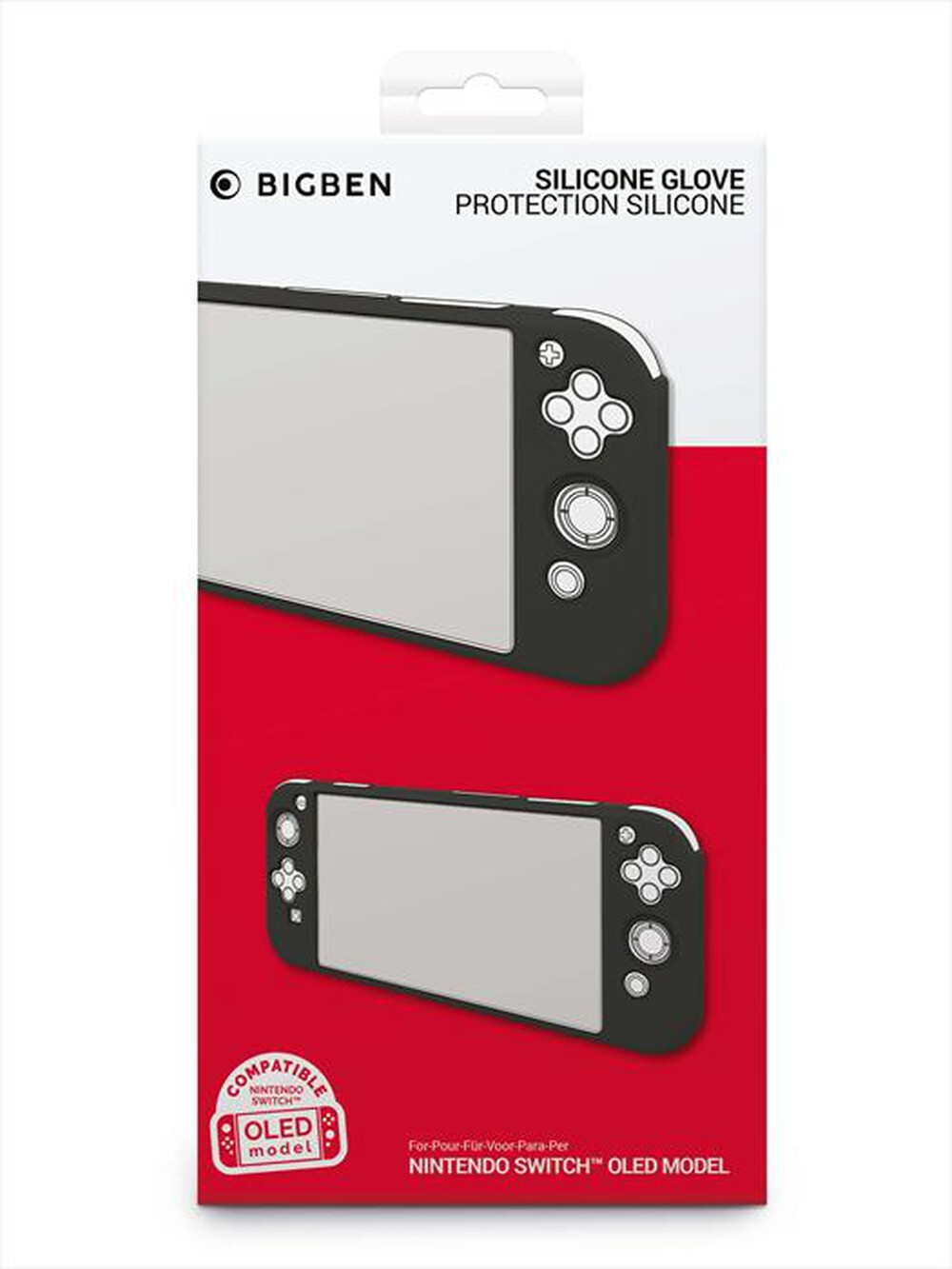 Immagine del prodotto BIG BEN - COVER SILICONE SWITCH OLED-Nero