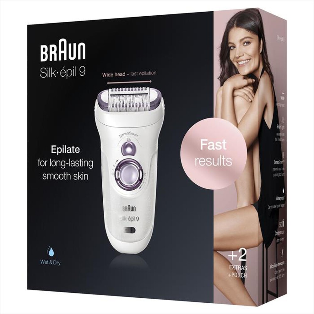 Immagine del prodotto BRAUN - Silk-&eacute;pil 9 9-700-Bianco/Viola