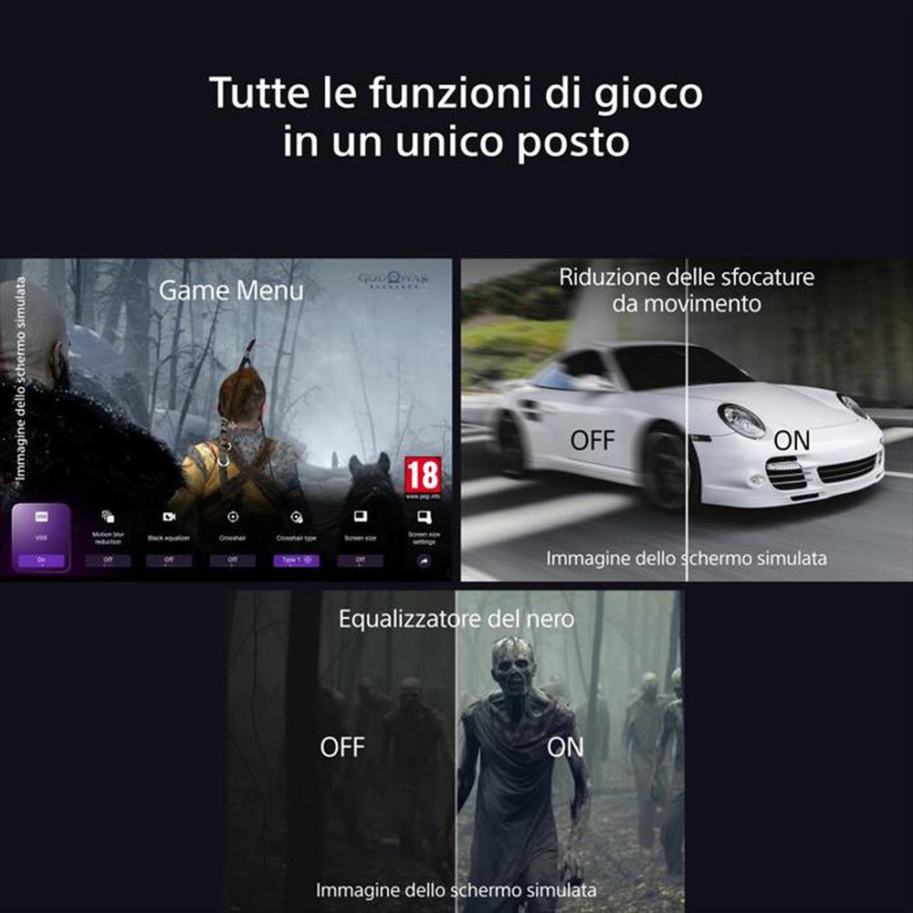 Immagine del prodotto SONY - Smart TV LED UHD 4K 65" K65S39B.CEI-Nero