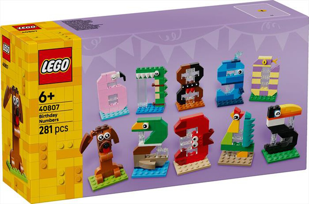 Immagine del prodotto LEGO - Numeri del compleanno - 40807