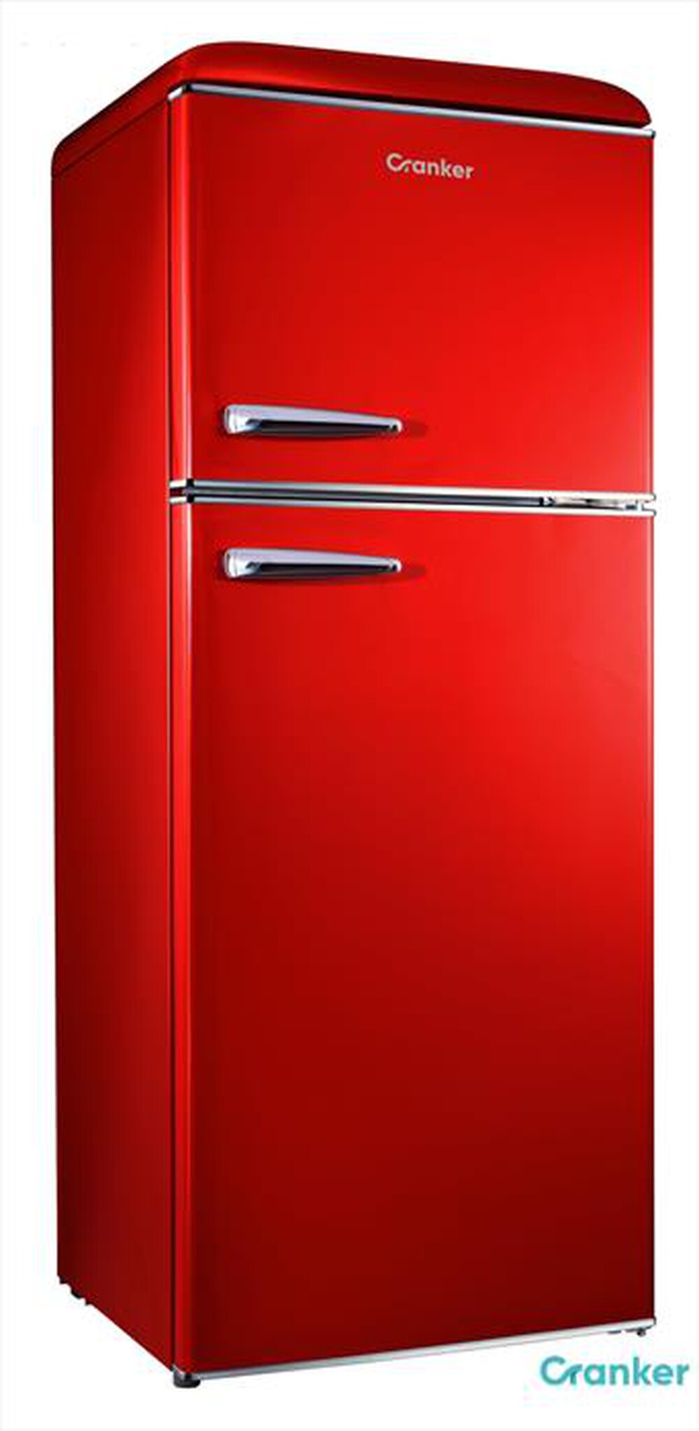Immagine del prodotto CRANKER - Frigorifero 2 porte CRDP5100R Classe E 280 lt-ROSSO