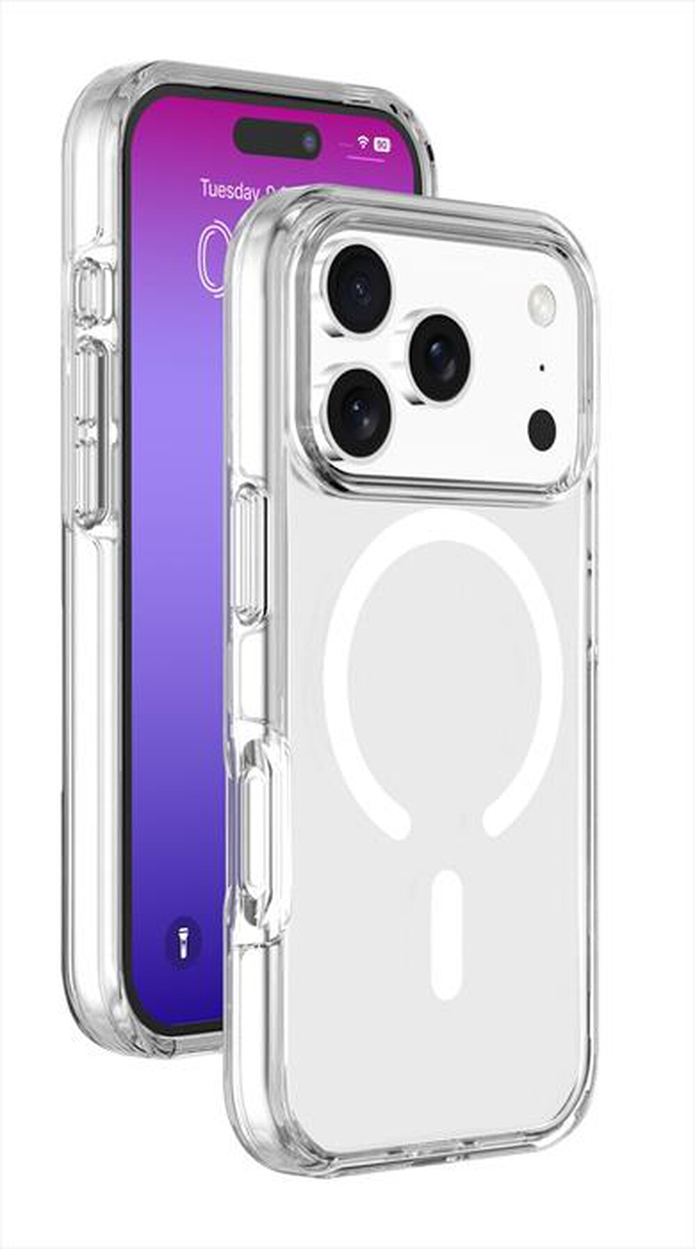 Immagine del prodotto CELLULARLINE - Custodia GLOSS MAG per IPHONE 17 PRO MAX-Trasparente