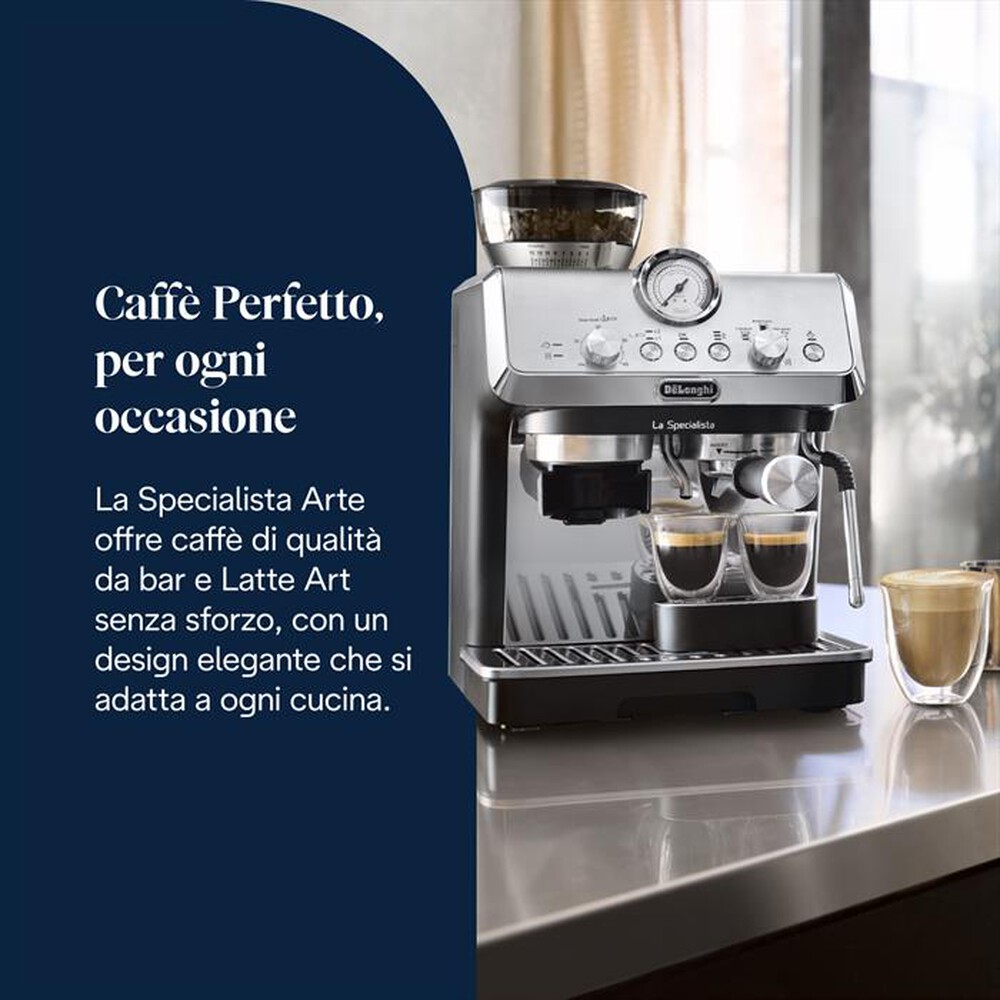 Immagine del prodotto DE LONGHI - Macchina da caff&egrave; LA SPECIALISTA ARTE EC9155.MB-Metal Black