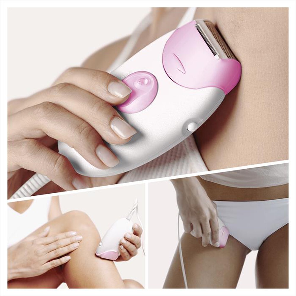 Immagine del prodotto BRAUN - Silk-&egrave;pil Nuovo 3270 Gambe & Corpo-BIANCO/ROSA