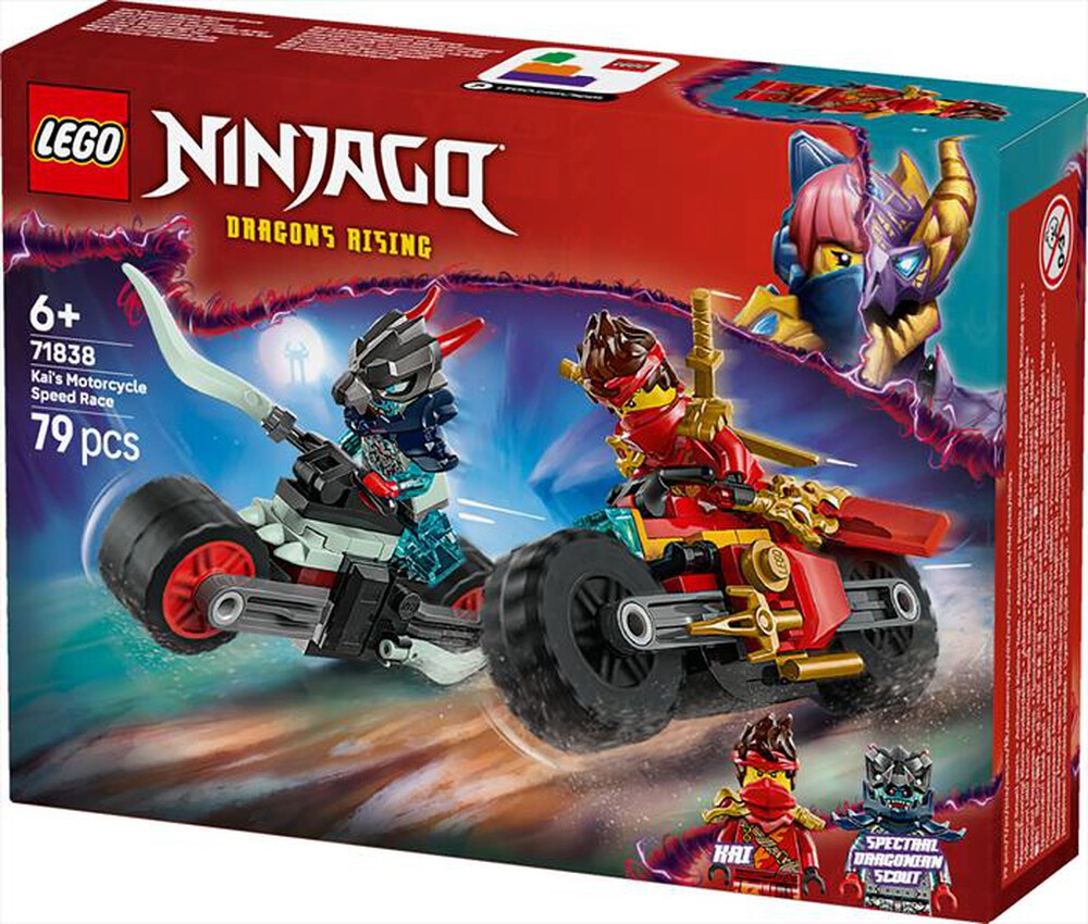 Immagine del prodotto LEGO - NINJAGO Gara di velocit&agrave; sulla moto di Kai 71838
