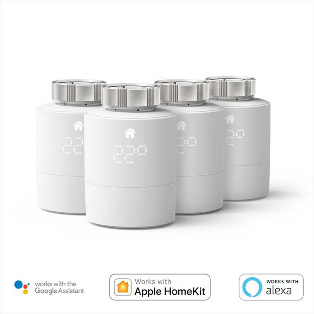 Immagine del prodotto TADO - KIT 4 Teste Termostatiche Intelligenti-White