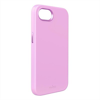 PURO - Cover in silicone liquido ICON MAG PRO iPhone 16E-Rosa