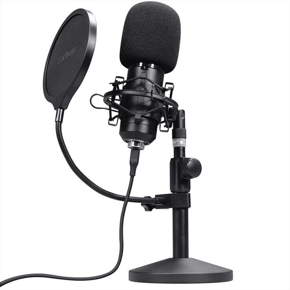 Immagine del prodotto TRUST - Microfono con supporto da tavolo GXT269 EMITA II-Black