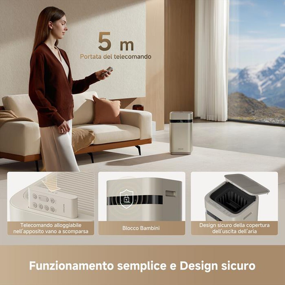 Immagine del prodotto DREAME - Umidificatore Evaporativo H40 VIM-Light Gold