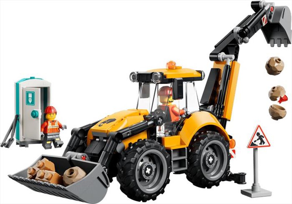 Immagine del prodotto LEGO - CITY Scavatrice da cantiere gialla - 60480